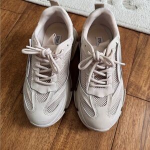 Steve Madden Cream Sneakers